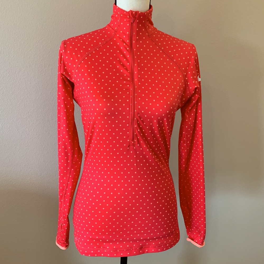 Women’s Nike DRI FIT Pro 1/2 zip athletic shirt/top